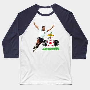 World Cup Heroes Mexico 86 - Gary Lineker Baseball T-Shirt